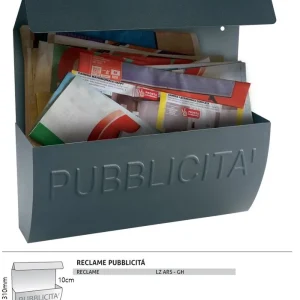 Portapubblicita‘ RECLAME grigio ghisa Alubox 16753 Laatste Kans